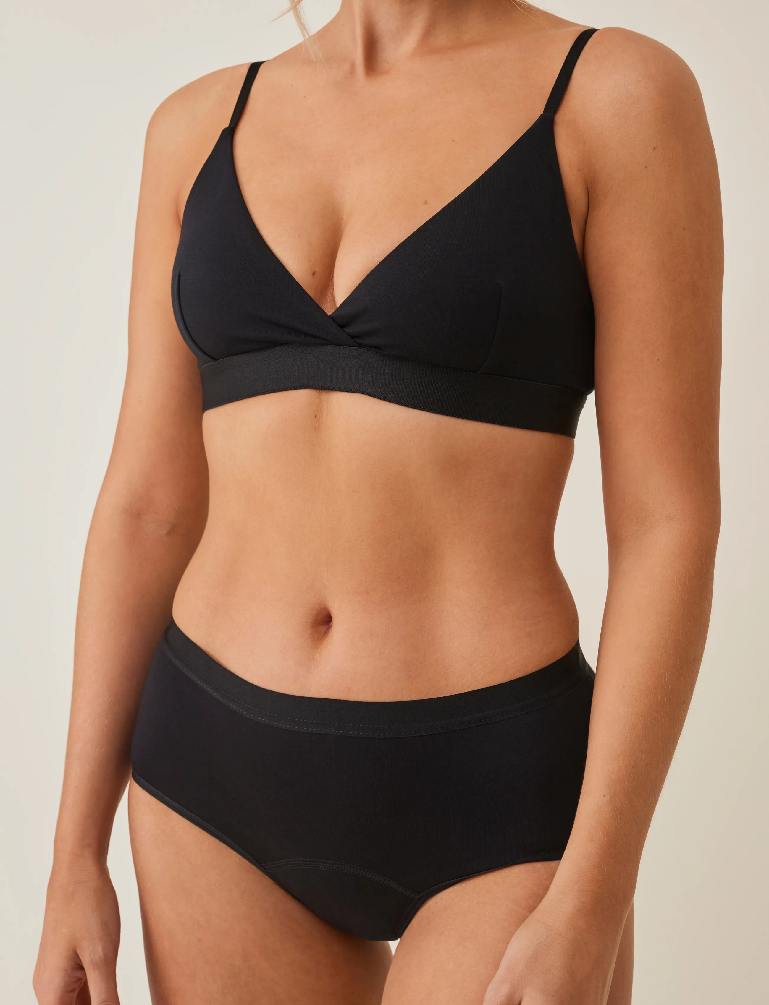 Imse Vimse - Period Underwear Hipster Medium Flow - perioden- und wochenbett-höschen - black - 0