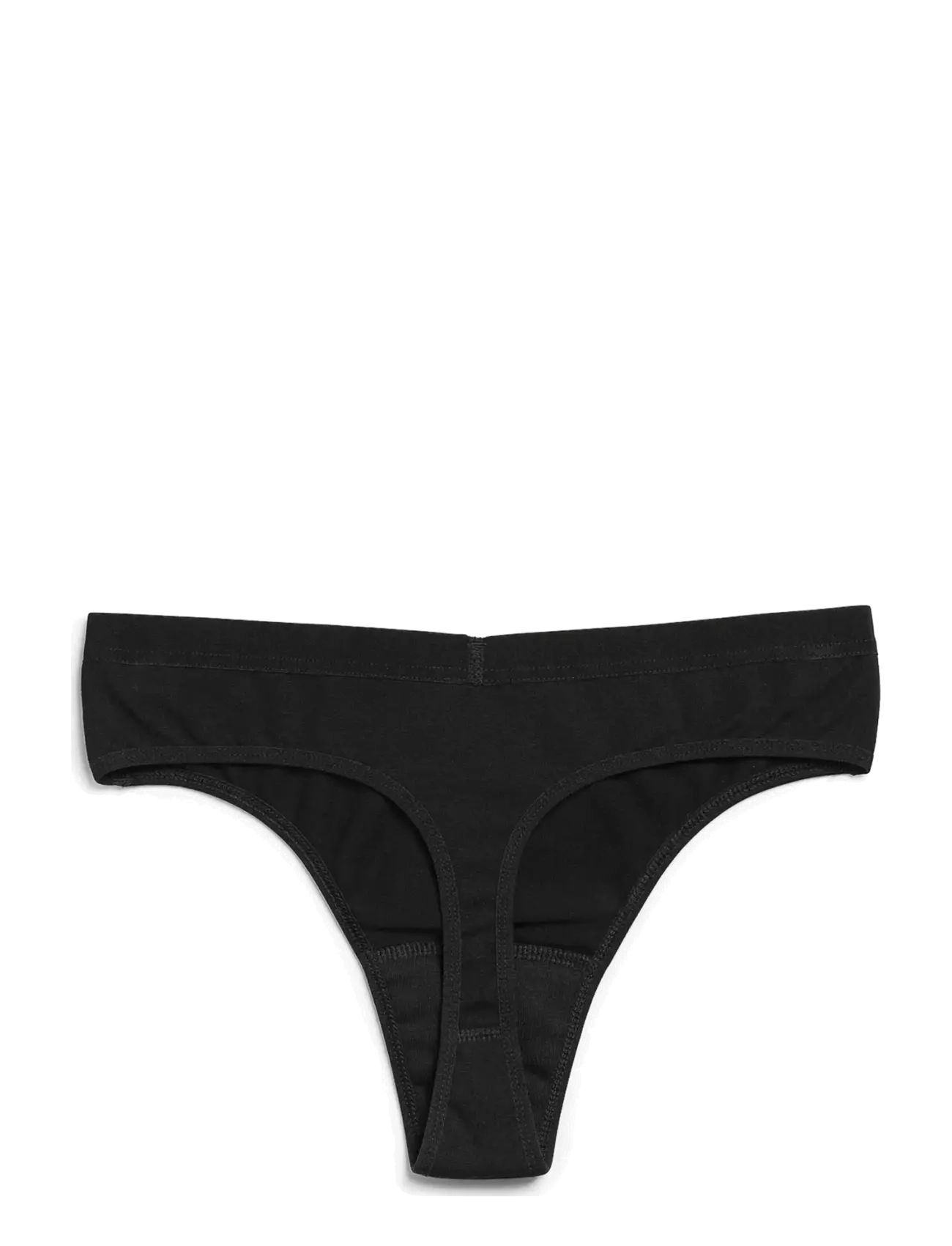 Imse Vimse Period Underwear Thong Light Flow - Trosor - BLACK / black