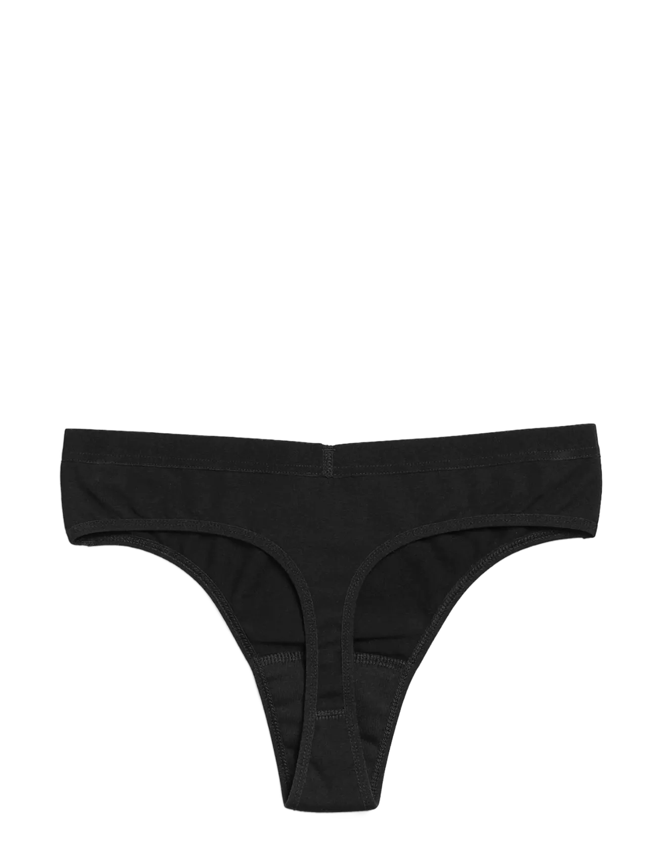 Imse Vimse - Period Underwear Thong Light Flow - perioden- und wochenbett-höschen - black - 2