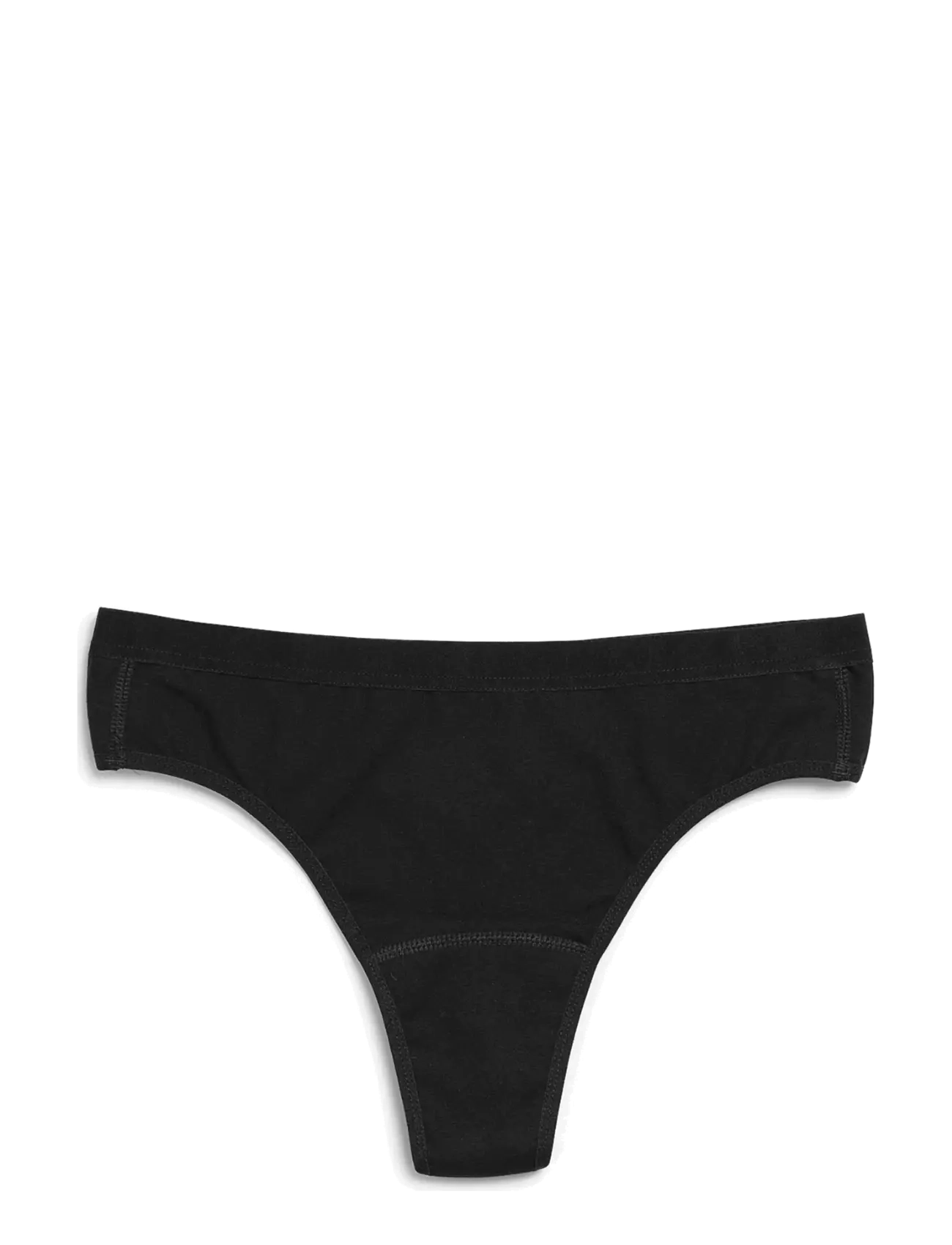 Imse Vimse Period Underwear Thong Light Flow - Slips - BLACK / black