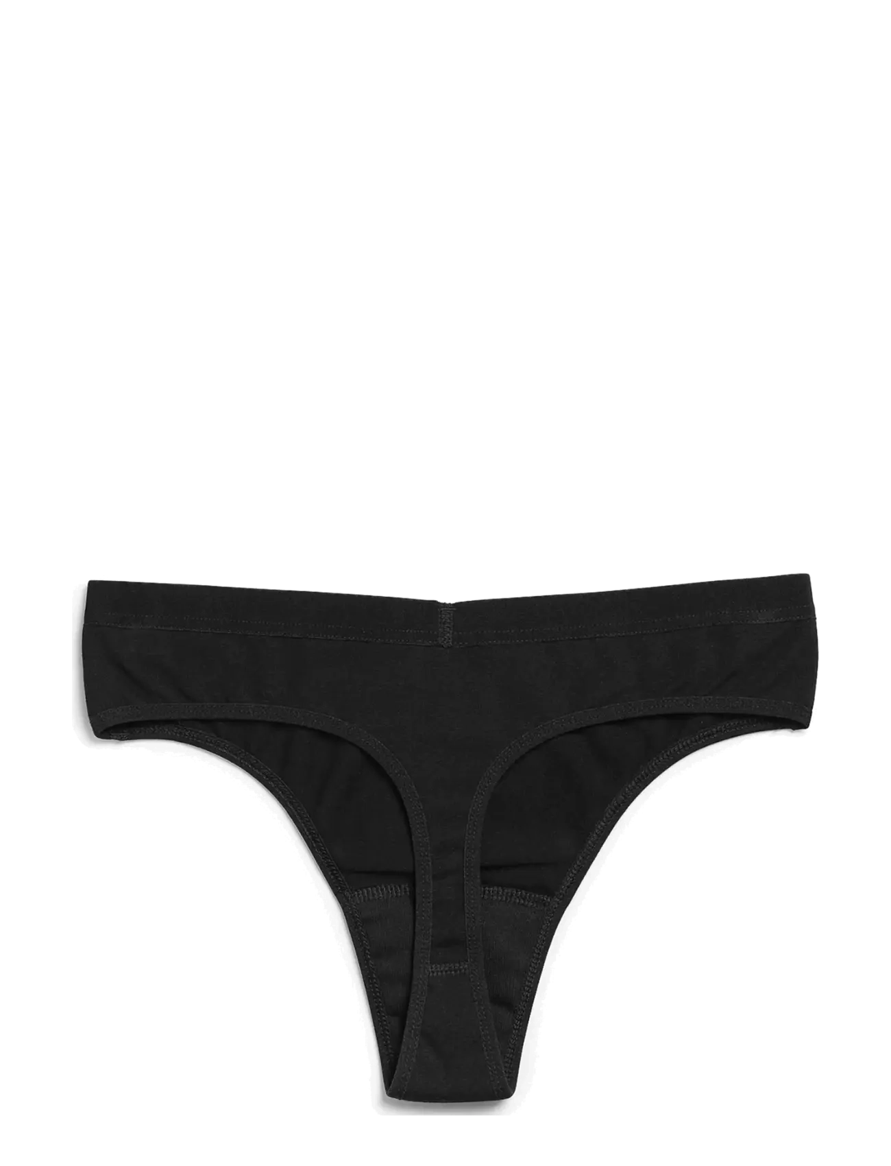 Imse Vimse - Period Underwear Thong Light Flow - menstruationsprodukter - black - 2