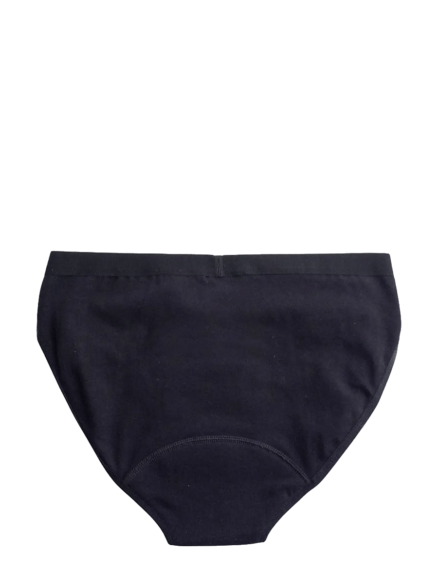 Imse Vimse - Period Underwear Bikini Light Flow - menstruationsprodukter - black - 2
