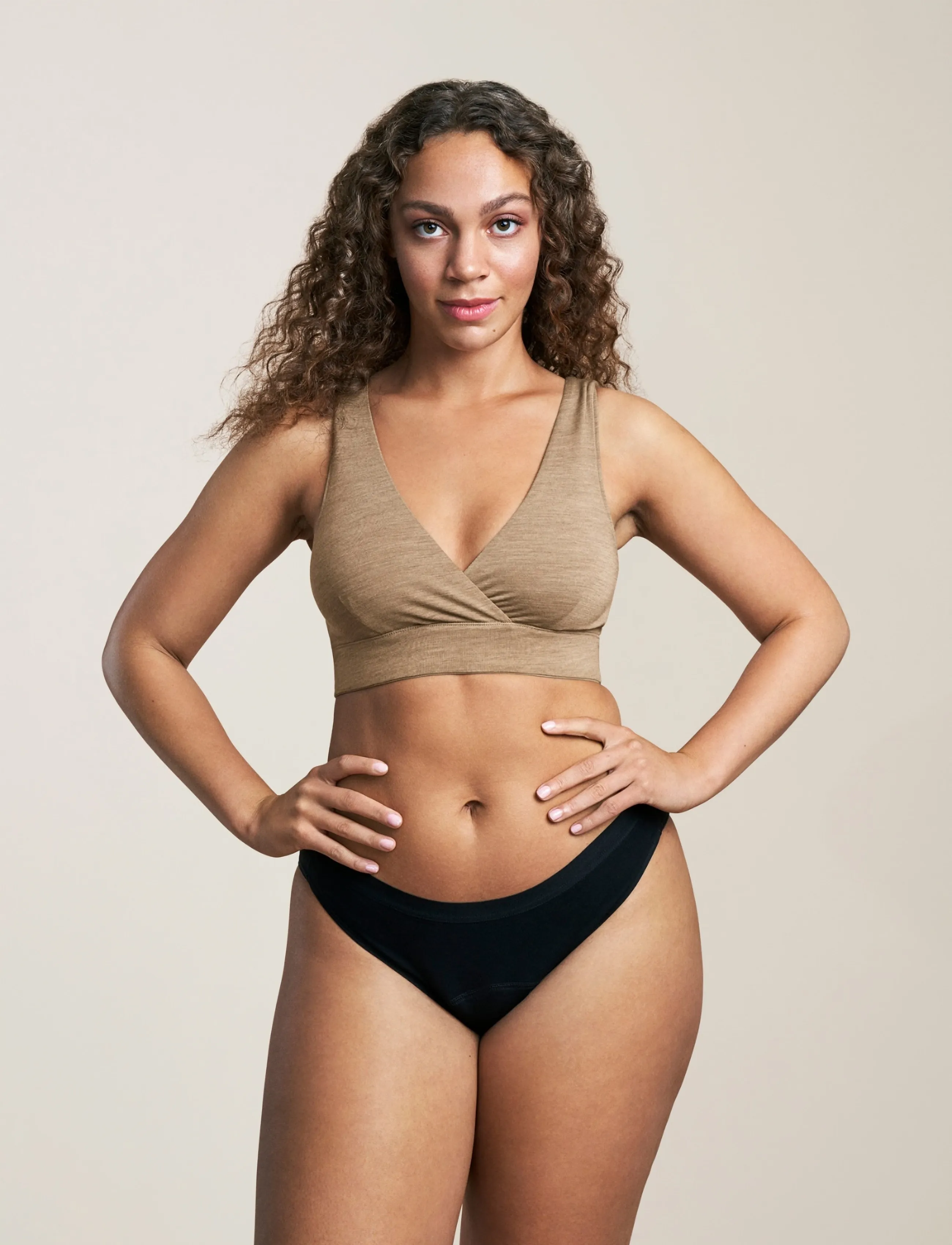 Imse Vimse - Period Underwear Bikini Light Flow - menstrual products - black - 0