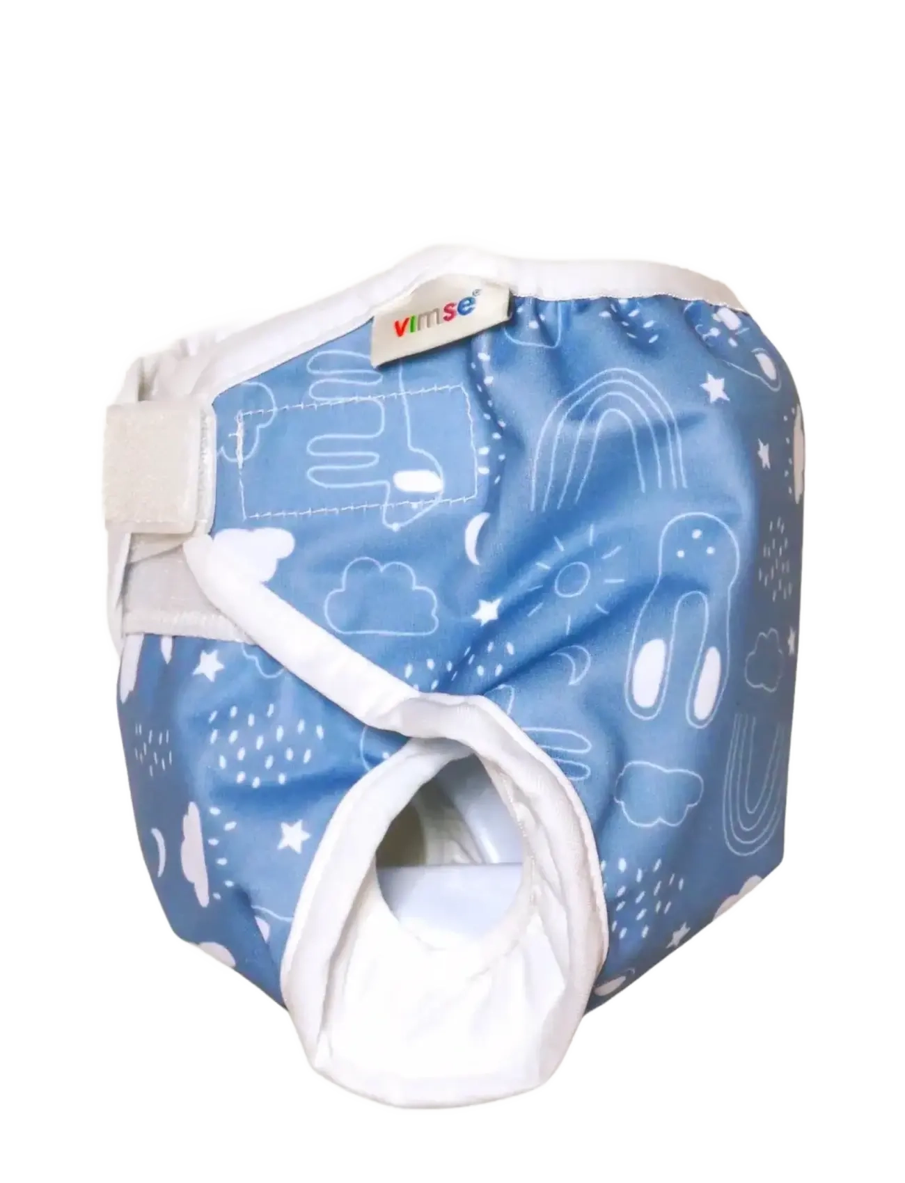 Imse Vimse - Diaper Cover, S 4-8 kg, Blue Teddy - mähkmekate - blue teddy - 2