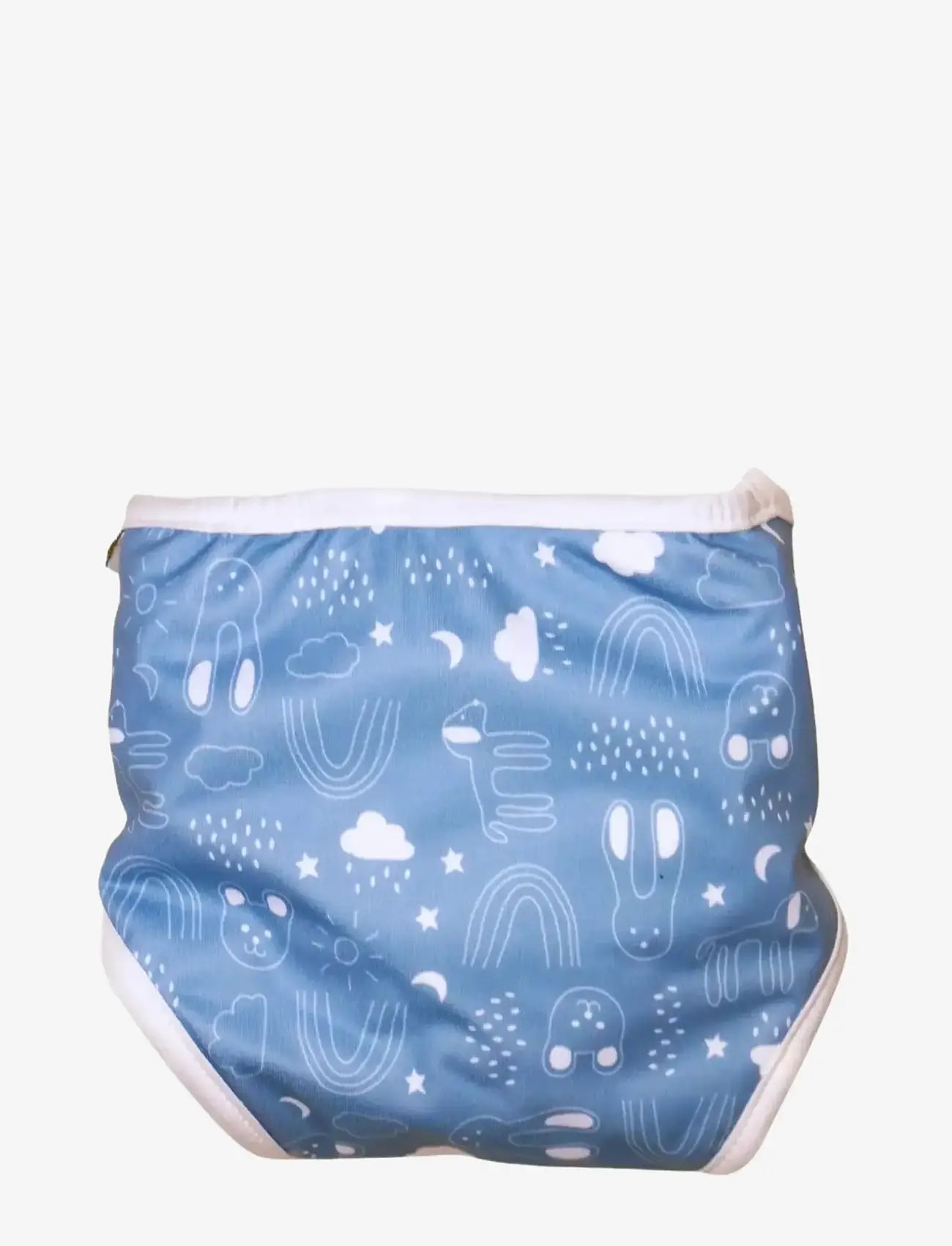 Imse Vimse - All-in-One Diaper, S 4-8 kg, Blue Teddy - babypflege - blue teddy - 2