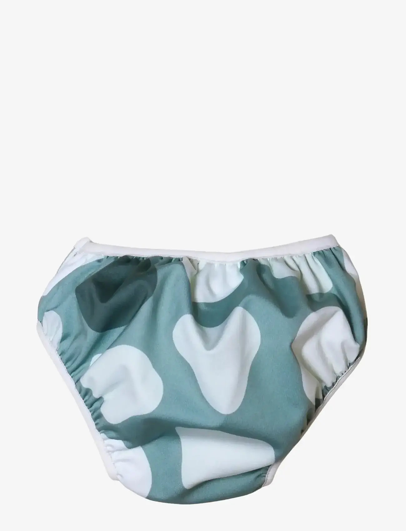 Imse Vimse - Swim Diaper L 9-12kg, Green shapes - schwimmwindeln - green shapes - 2