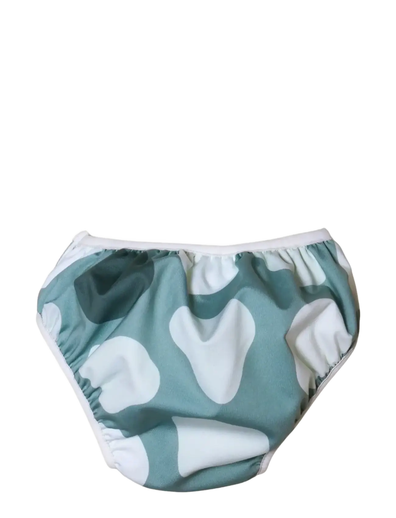 Imse Vimse - Swim Diaper L 9-12kg, Green shapes - blebadebukser - green shapes - 2