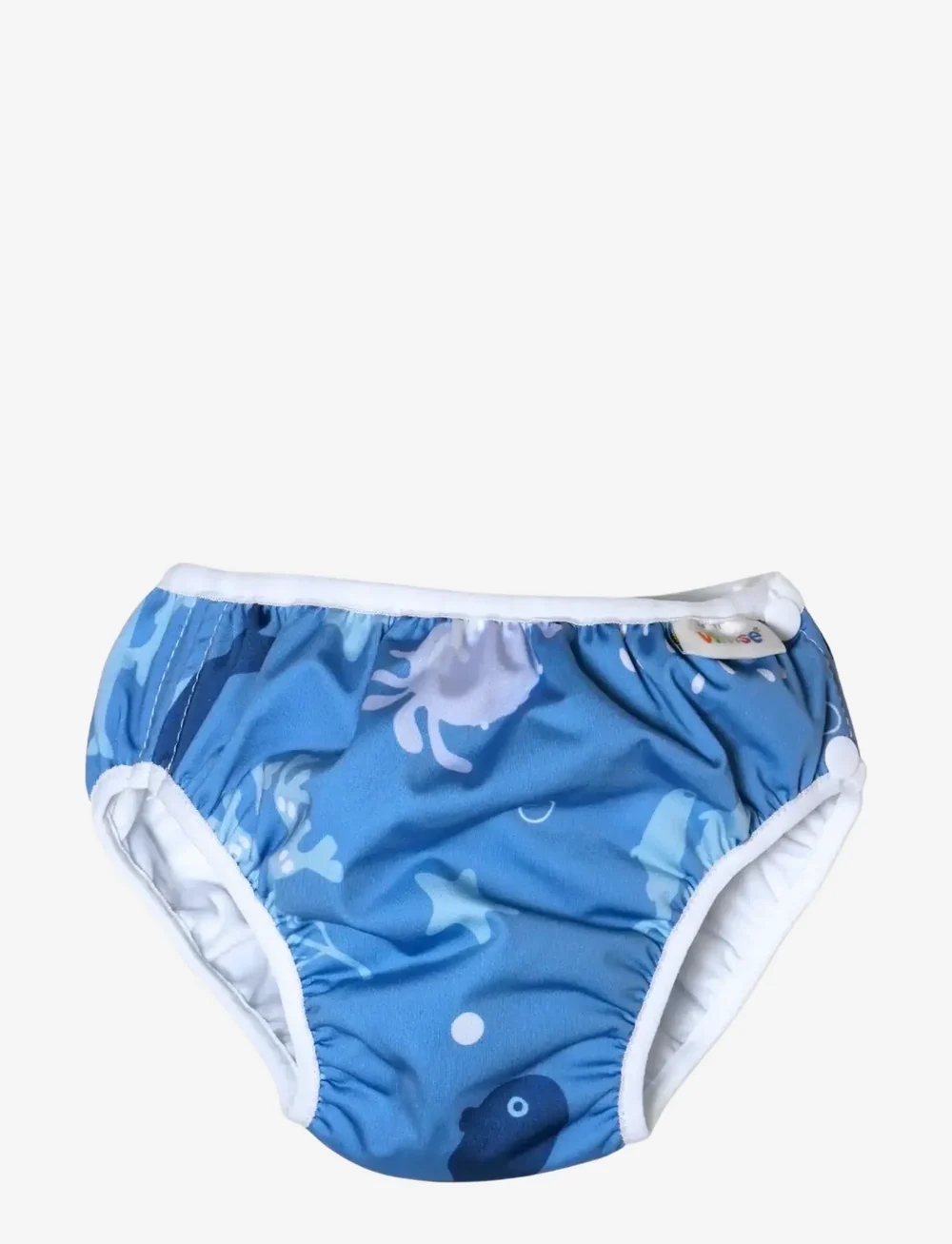 Imse Vimse - Swim Diaper L 9-12kg, Blue whale - schwimmwindeln - blue whale - 0