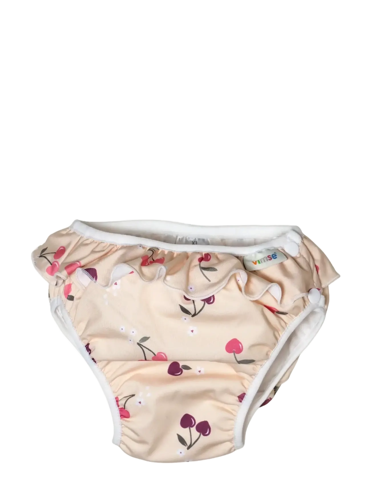 Imse Vimse Swim Diaper XXL 13-17 kg, Cherry Frill - Sista chansen - CHERRY FRILL / pink/rose