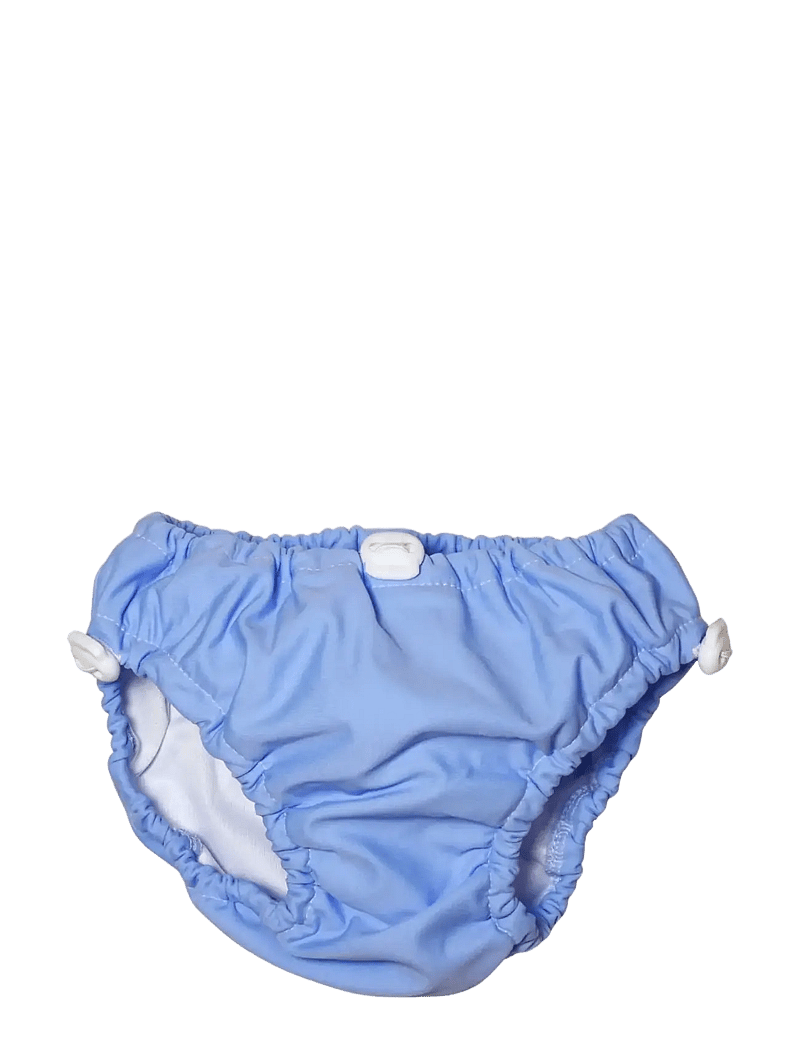 Imse Vimse - Swim Diaper Drawstring S/M 6-10kg, Light Blue - swim diapers - light blue - 1