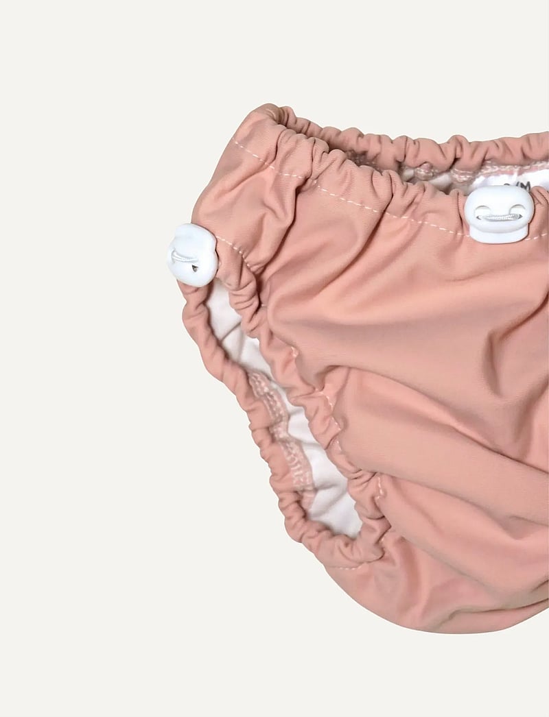 Imse Vimse - Swim Diaper Drawstring L/XL 9-14kg, Powder Pink - schwimmwindeln - powder pink - 4