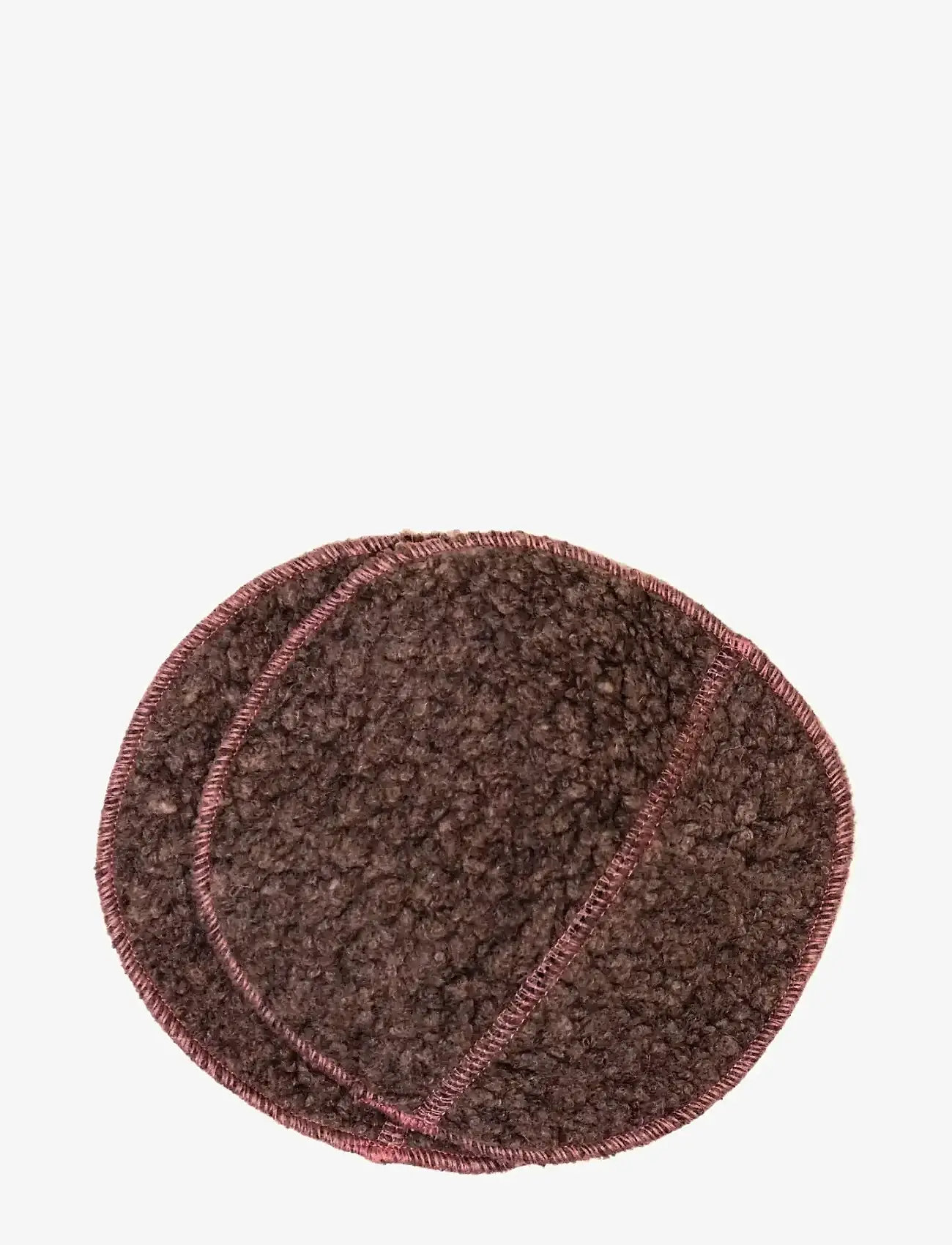 Imse Vimse - Breast Warmers Wool Pile, 1 pair - milchpumpen & zubehör - brown - 0