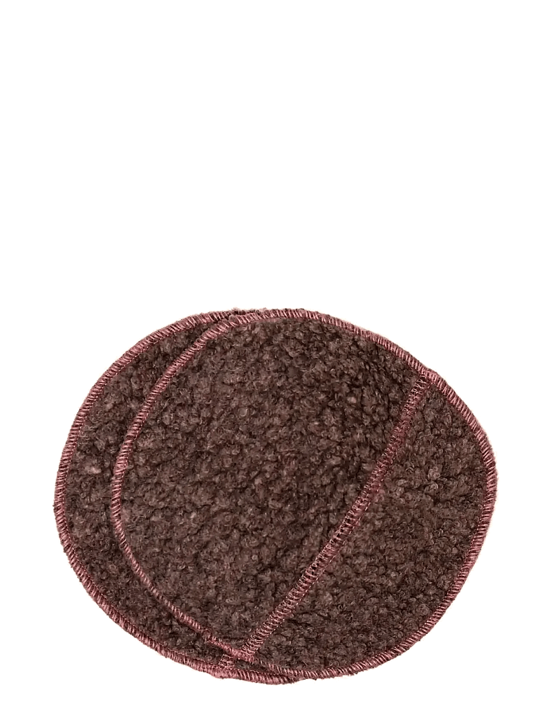 Imse Vimse - Breast Warmers Wool Pile, 1 pair - milchpumpen & zubehör - brown - 0