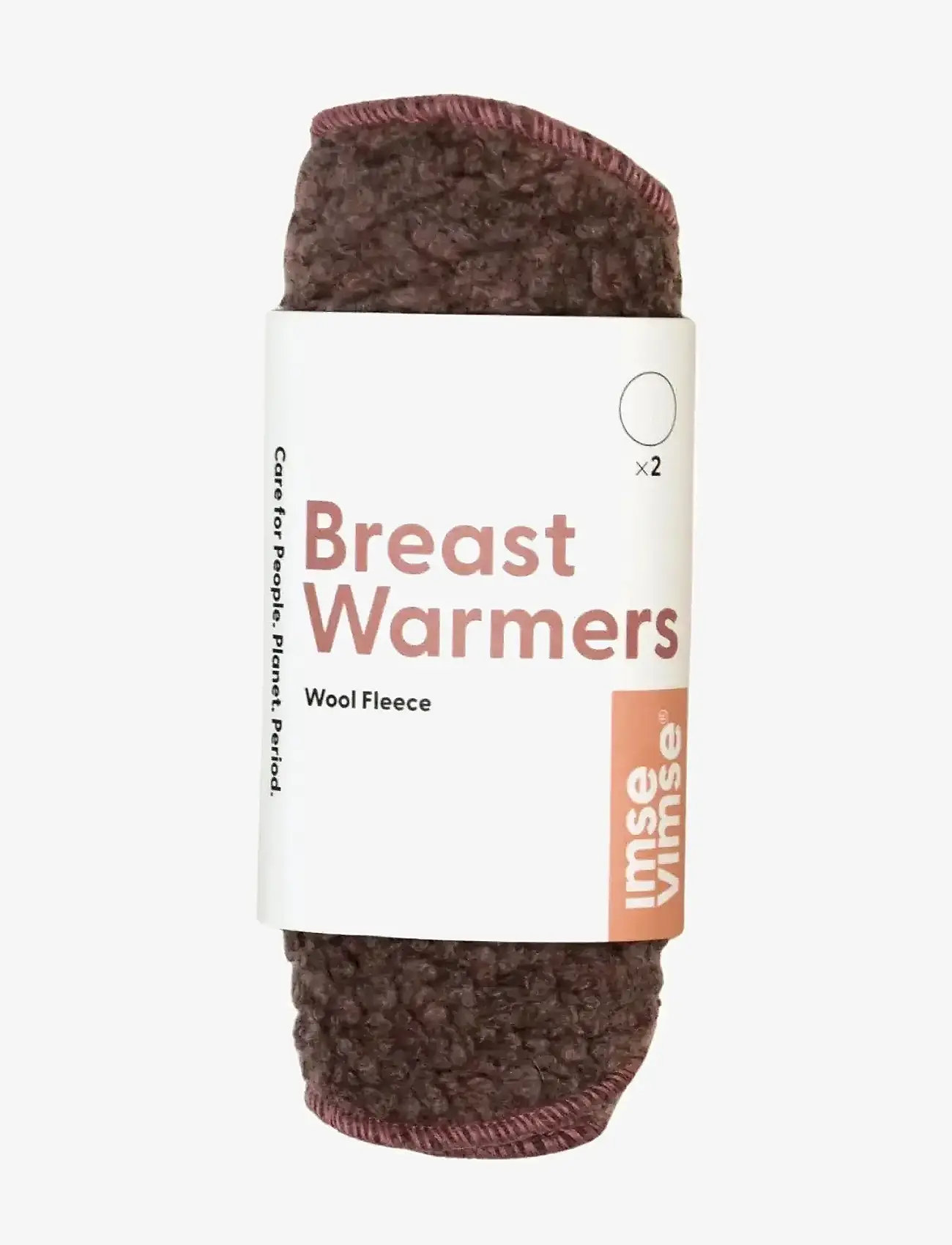 Imse Vimse - Breast Warmers Wool Pile, 1 pair - milchpumpen & zubehör - brown - 1