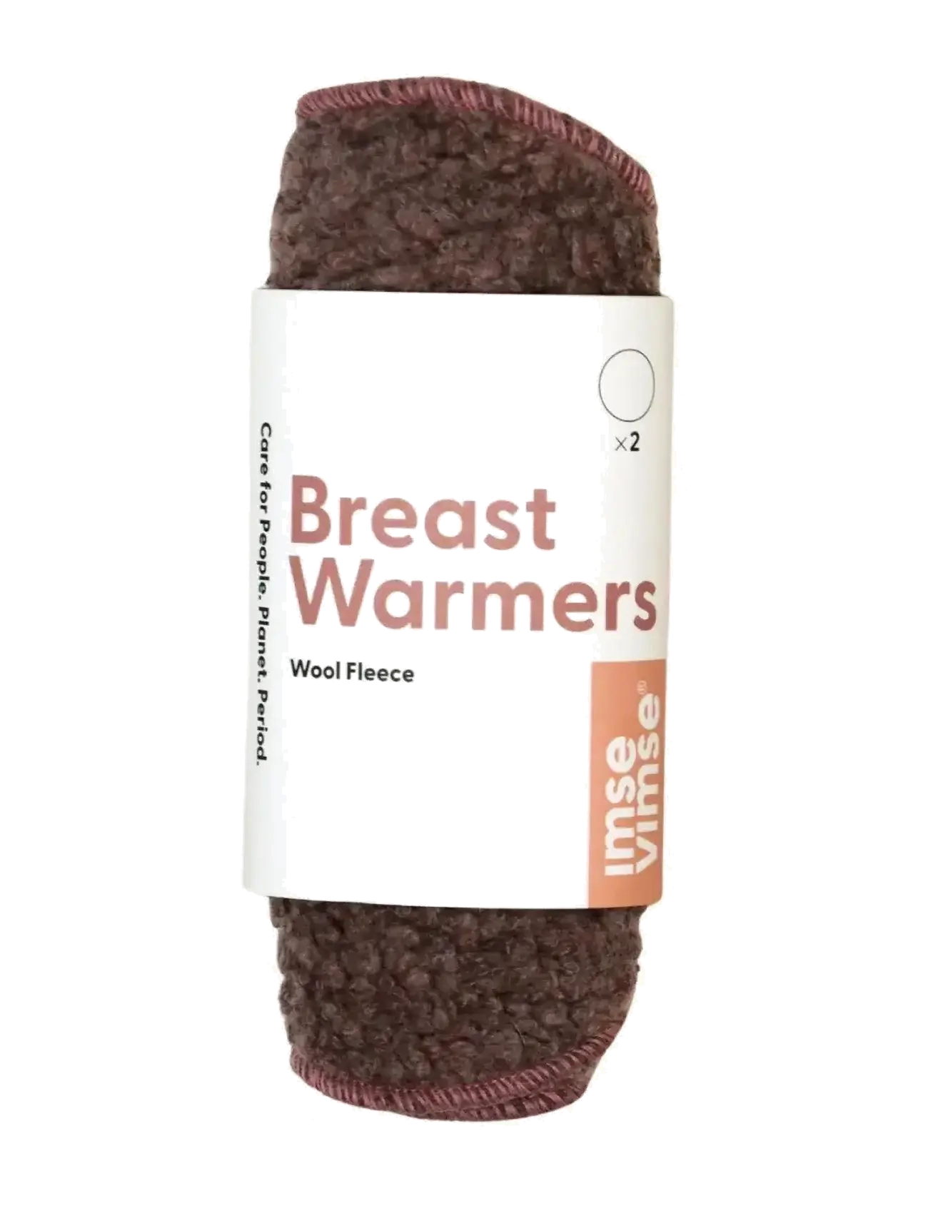 Imse Vimse - Breast Warmers Wool Pile, 1 pair - milchpumpen & zubehör - brown - 1