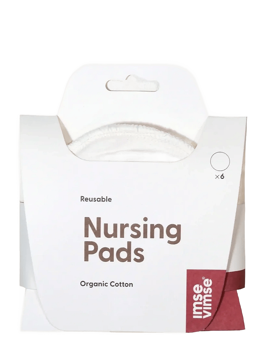 Imse Vimse - Nursing Pads Organic Cotton, Natural 3-pairs - milchpumpen & zubehör - natural - 1