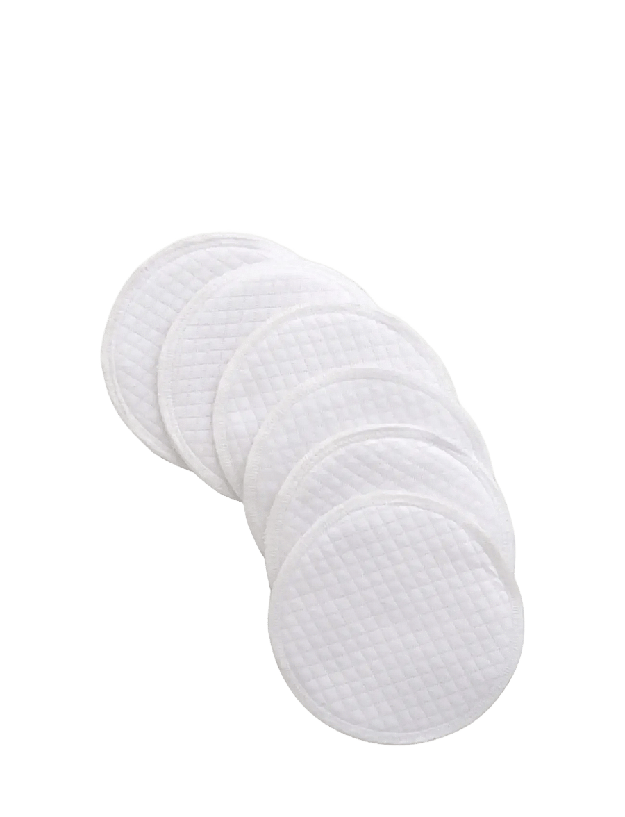 Imse Vimse - Nursing Pads Stay Dry, Regular 2-pairs + Super 1-pair - bröstpumpar & tillbehör - white - 1