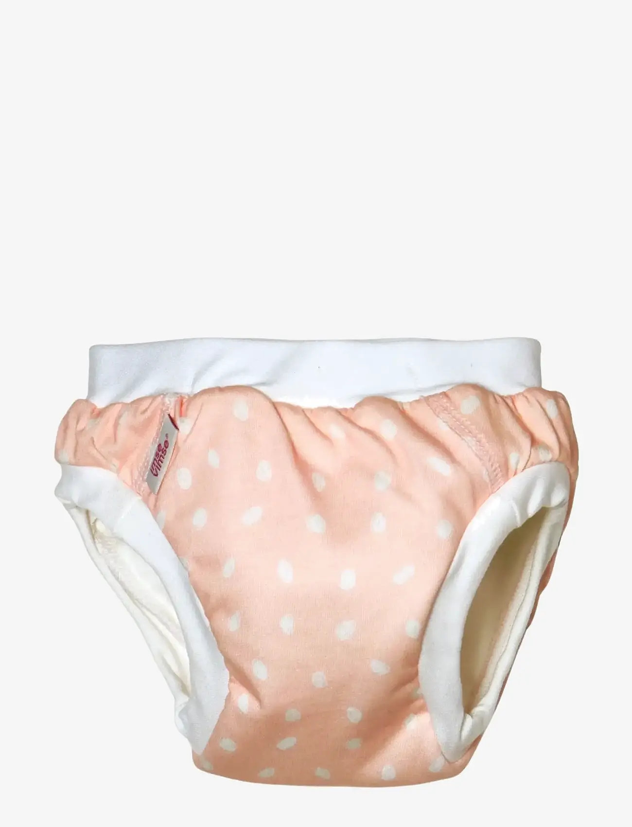 Imse Vimse - Training Pants L 9-12 kg, Pink Dots/White Teddy 2-p - underbukser - pink dots/white teddy - 2