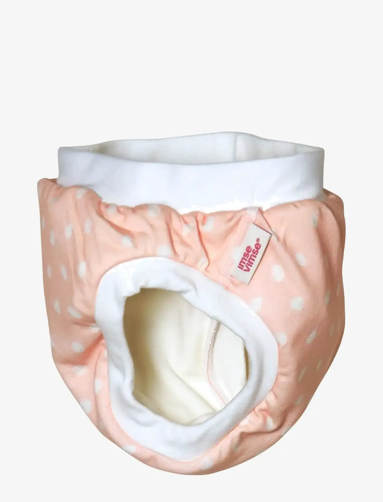 Imse Vimse - Training Pants L 9-12 kg, Pink Dots/White Teddy 2-p - underbukser - pink dots/white teddy - 3