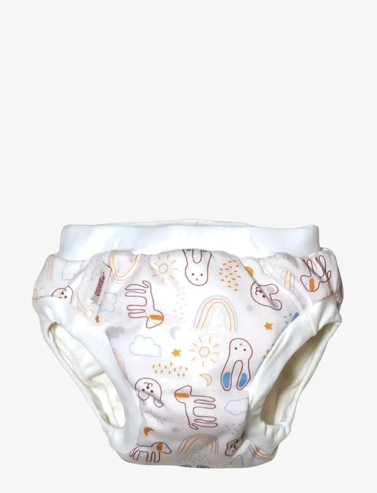 Imse Vimse - Training Pants L 9-12 kg, Pink Dots/White Teddy 2-p - underbukser - pink dots/white teddy - 5