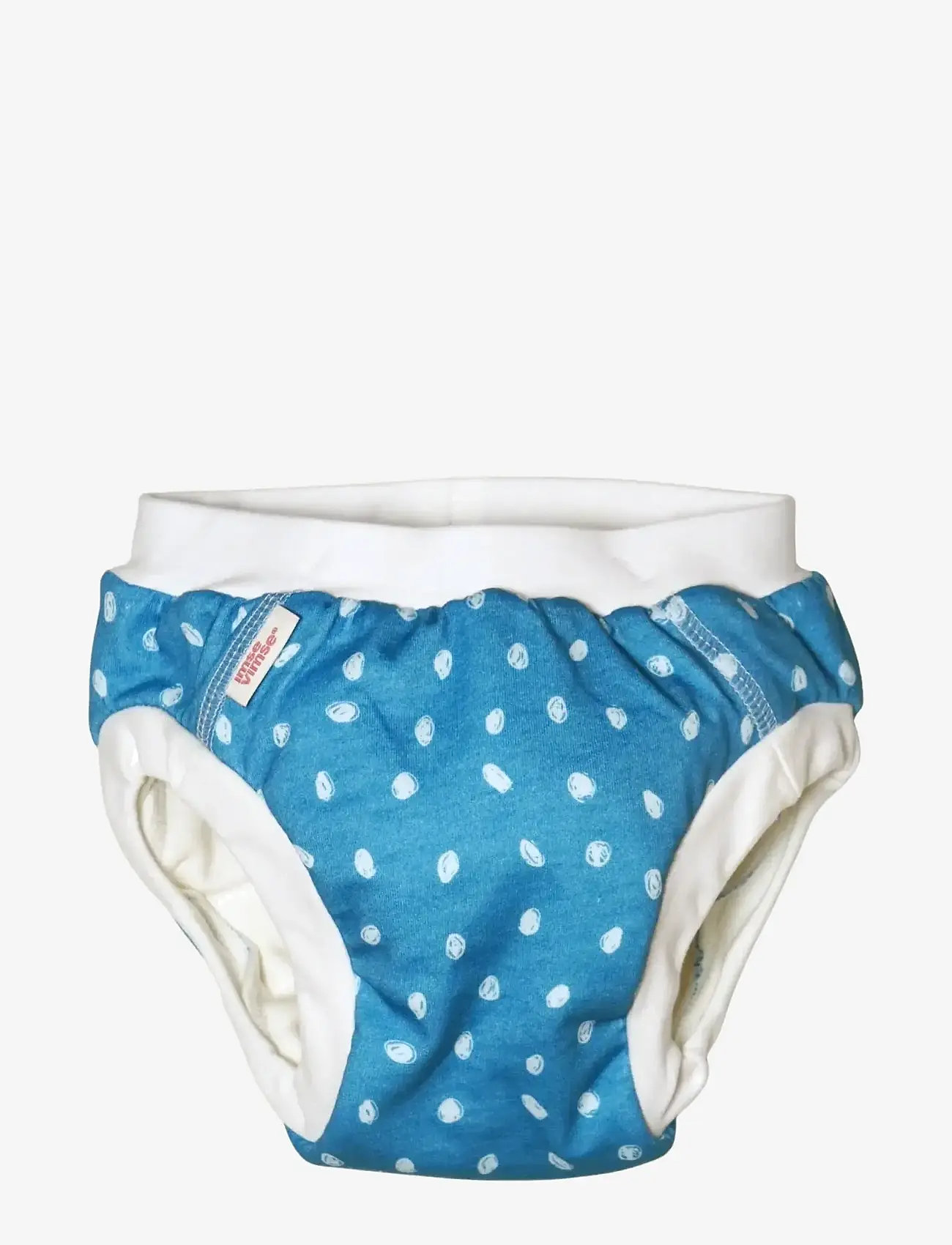 Imse Vimse - Training Pants L 9-12 kg, Blue Dots/White Teddy 2-p - underpants - blue dots/white teddy - 2