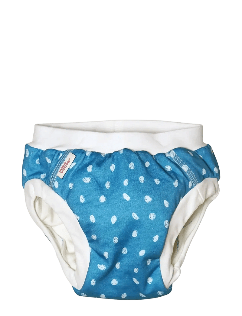 Imse Vimse - Training Pants L 9-12 kg, Blue Dots/White Teddy 2-p - underpants - blue dots/white teddy - 2