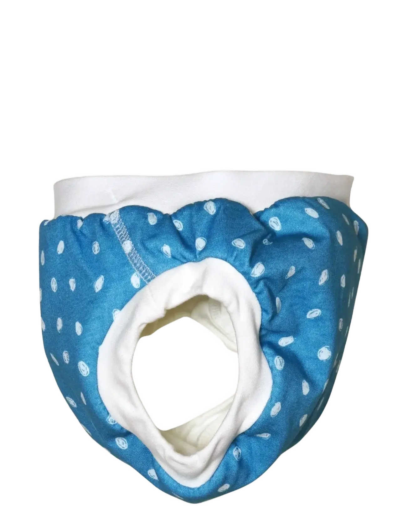 Imse Vimse - Training Pants L 9-12 kg, Blue Dots/White Teddy 2-p - underbukser - blue dots/white teddy - 3