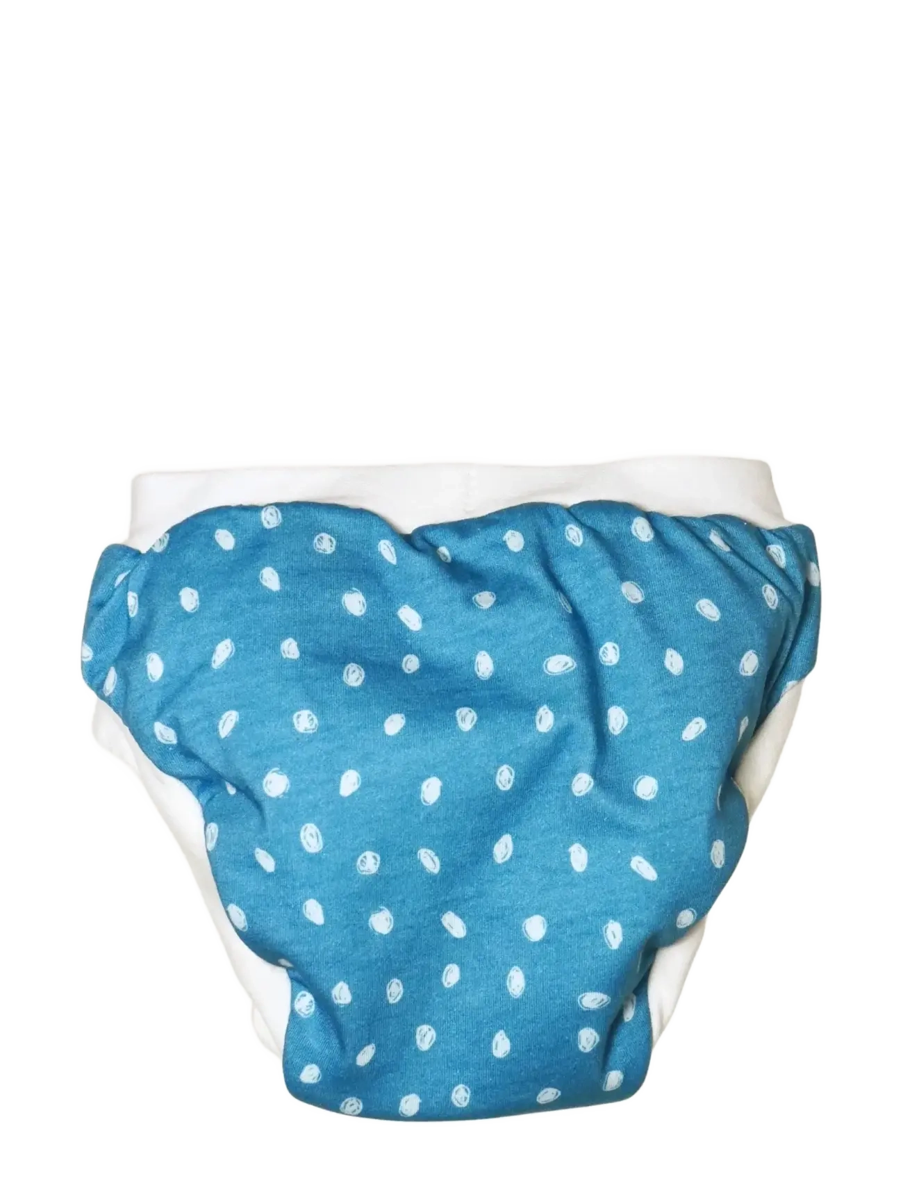 Imse Vimse - Training Pants L 9-12 kg, Blue Dots/White Teddy 2-p - underbukser - blue dots/white teddy - 4
