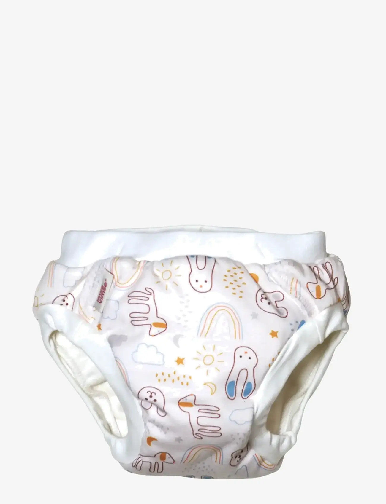 Imse Vimse - Training Pants XL 11-14 kg, Blue Dots/White Teddy 2-p - unterhosen - blue dots/white teddy - 5