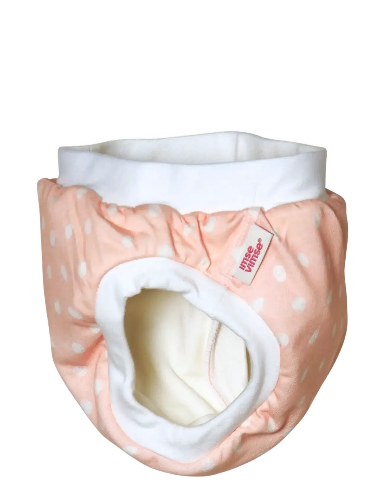 Imse Vimse - Training Pants XXL 13-17 kg, Pink Dots/White Teddy 2-p - underbukser - pink dots/white teddy - 3