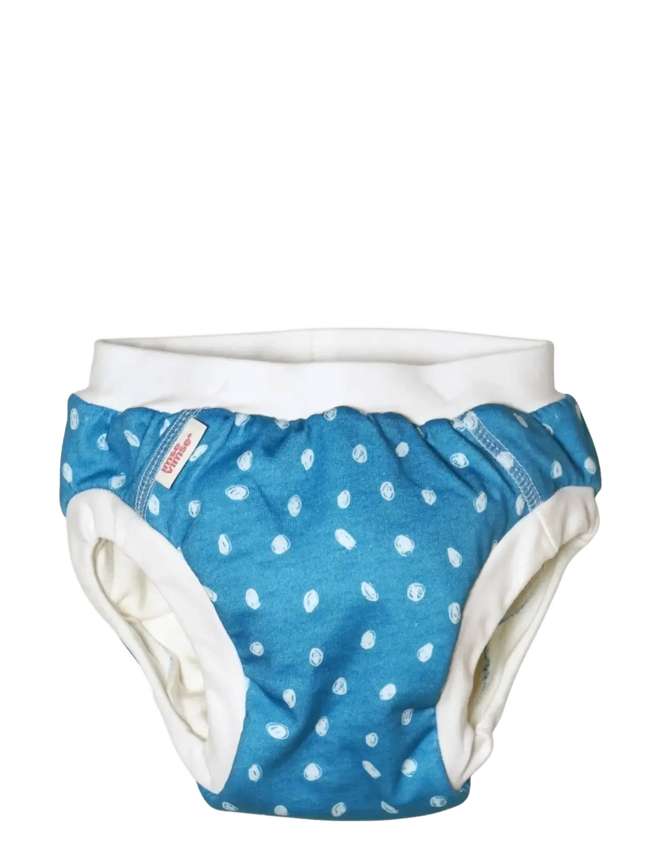 Imse Vimse - Training Pants XXL 13-17 kg, Blue Dots/White Teddy 2-p - unterhosen - blue dots/white teddy - 2