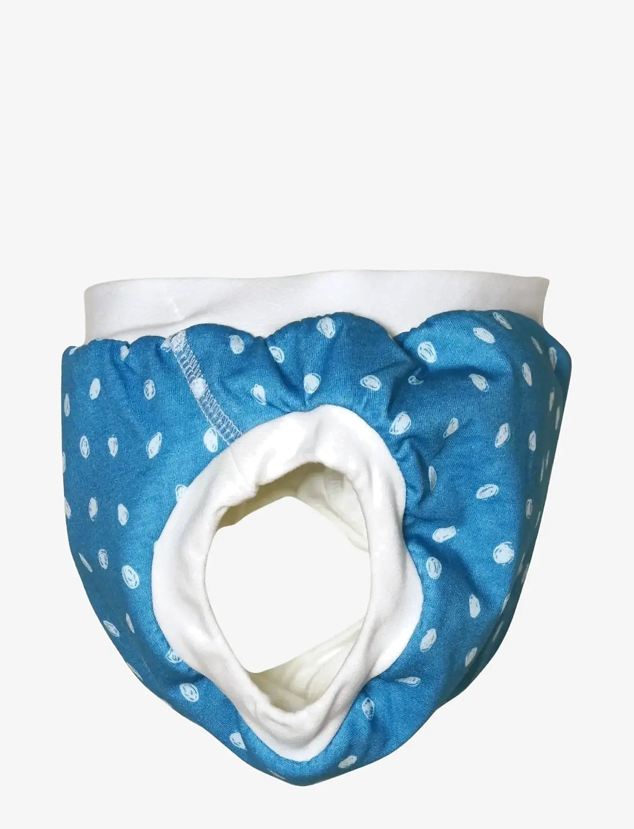 Imse Vimse - Training Pants XXL 13-17 kg, Blue Dots/White Teddy 2-p - majtki - blue dots/white teddy - 3