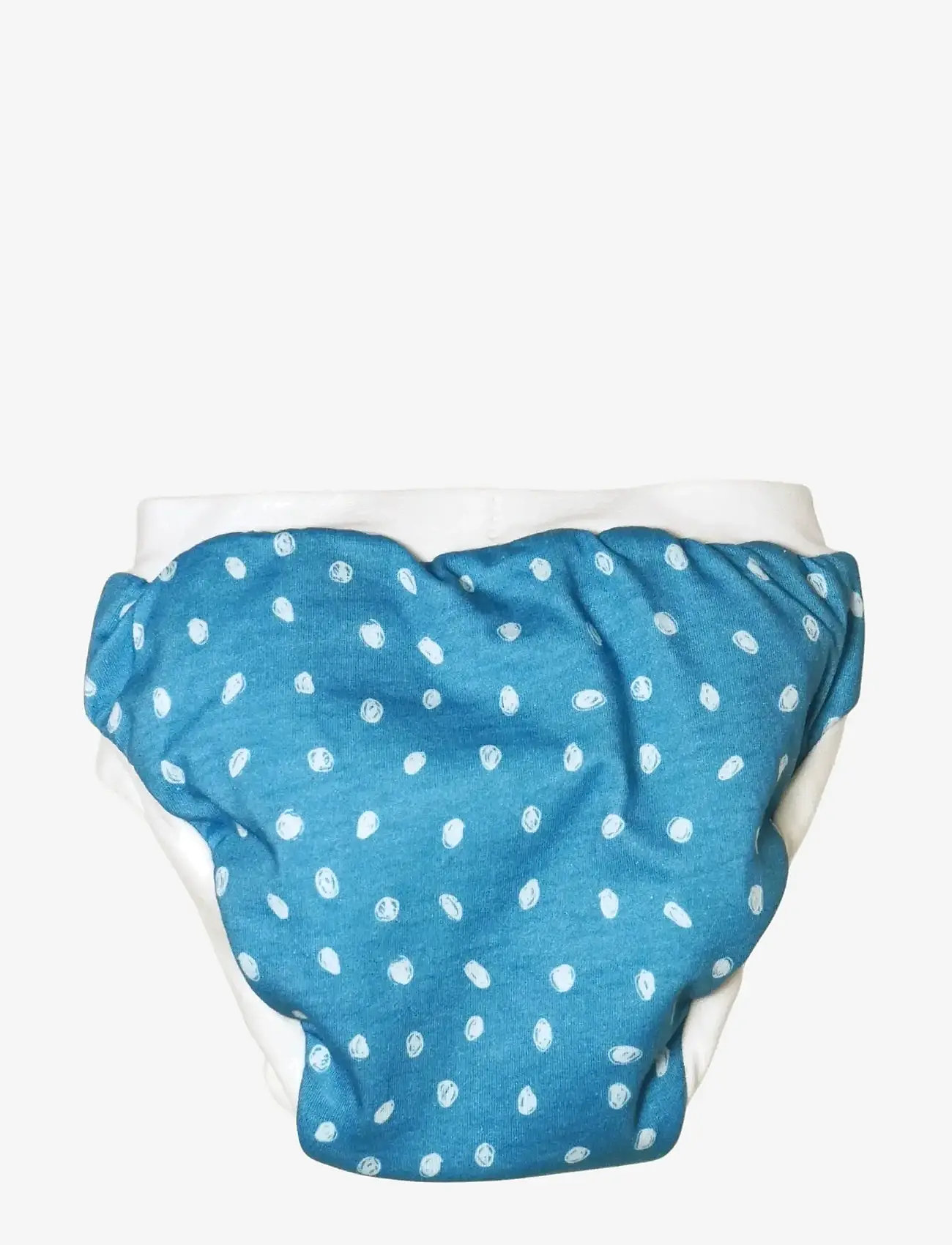 Imse Vimse - Training Pants XXL 13-17 kg, Blue Dots/White Teddy 2-p - majtki - blue dots/white teddy - 4