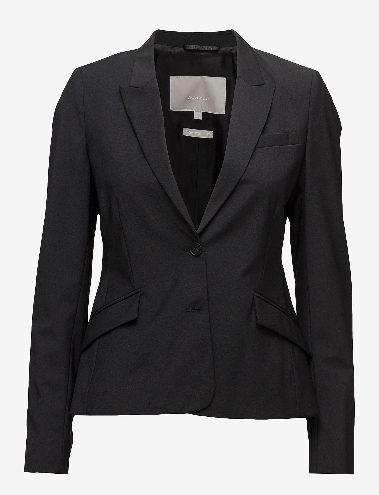 InWear - Billaa - enkelknäppta kavajer - black - 1