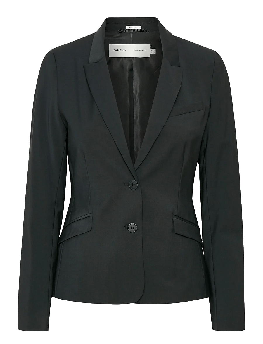 InWear - Billaa - einreihige blazer - black - 1