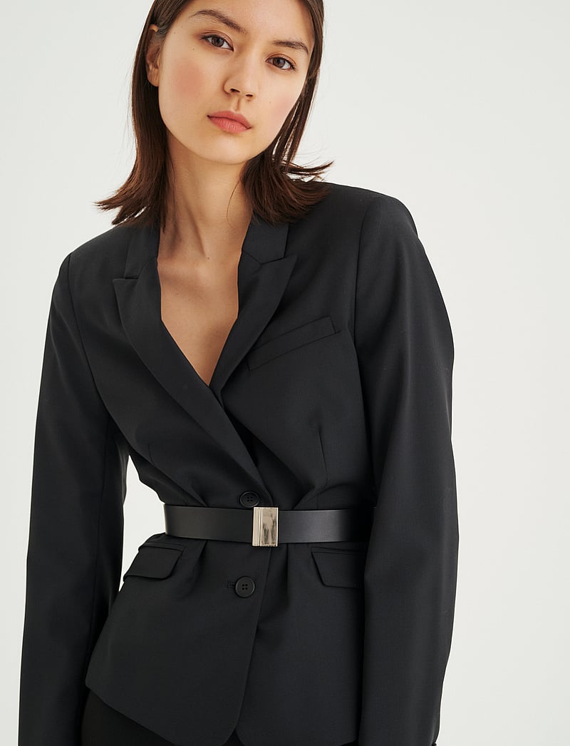 InWear - Billaa - enkelknäppta kavajer - black - 0