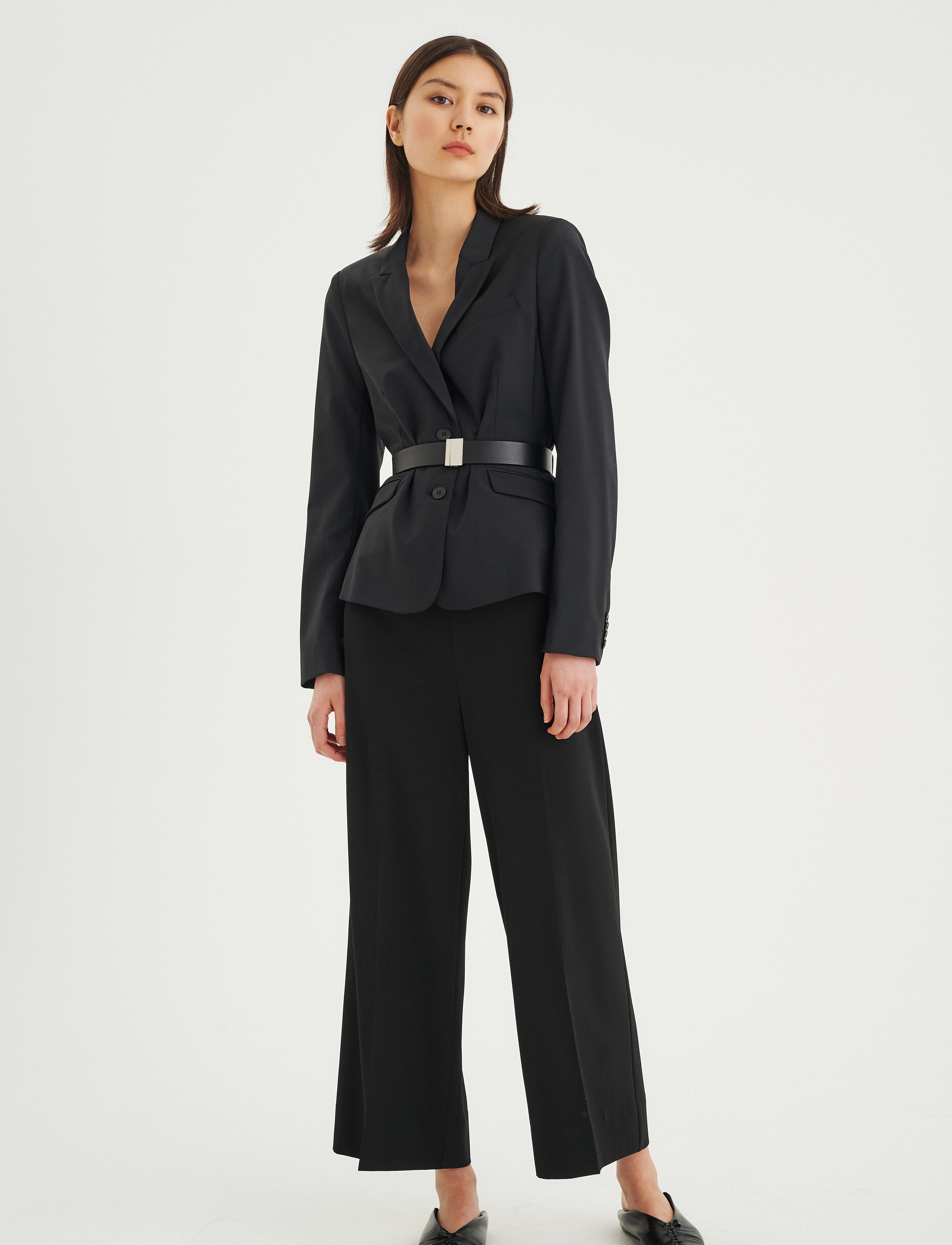 InWear - Billaa - einhnepptir jakkar - black - 3