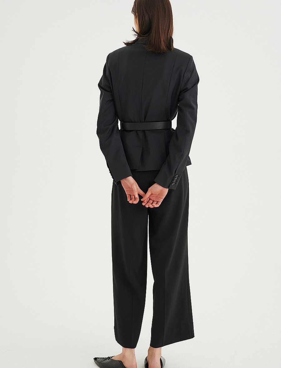 InWear - Billaa - einreihige blazer - black - 4