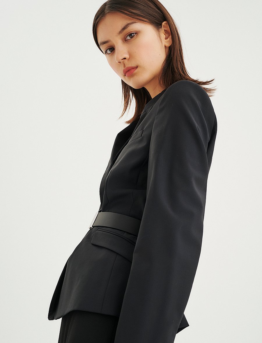 InWear - Billaa - einreihige blazer - black - 5