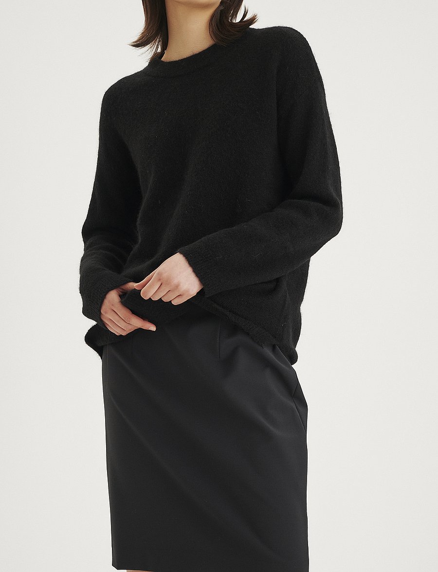 InWear - Ninsa - midi skirts - black - 0