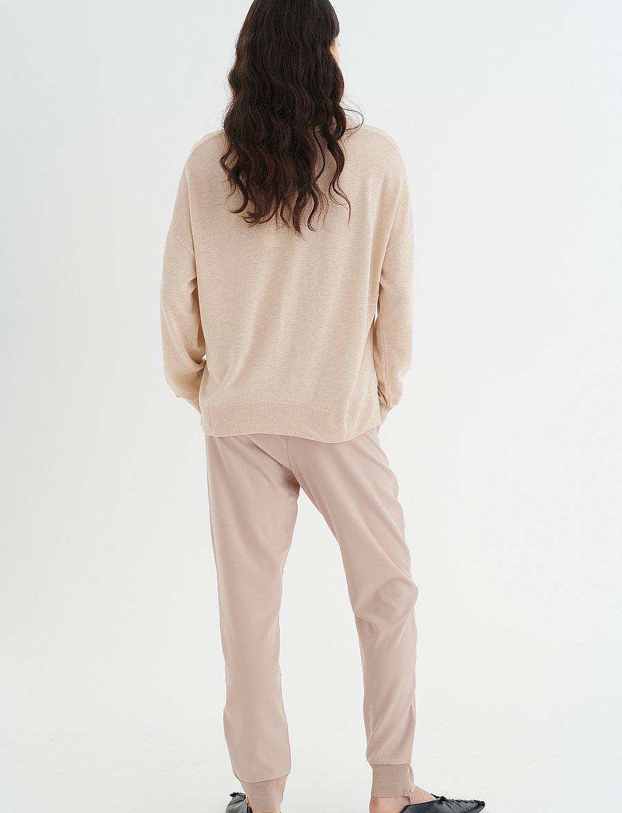 InWear - Nica L Pants - slim-fit hosen - cafe au lait - 4