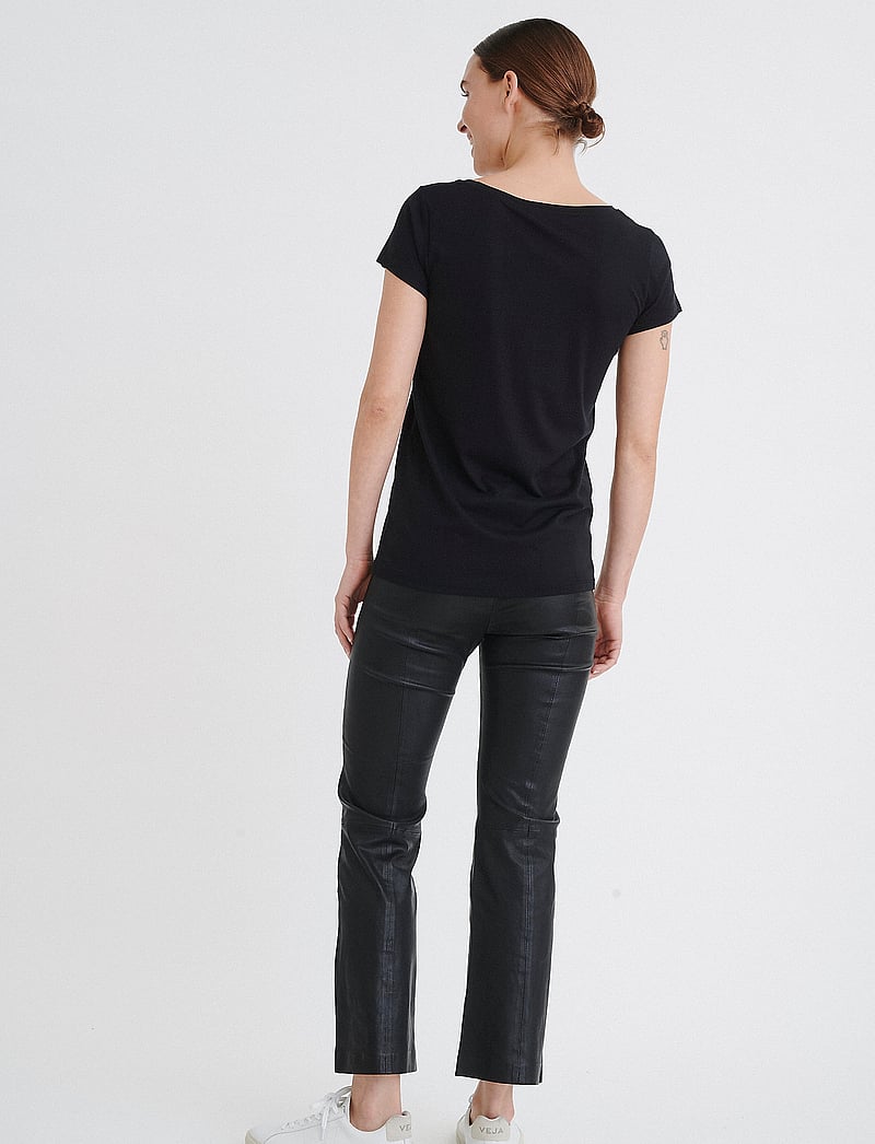 InWear - Rena T-shirt - t-shirts - black - 4