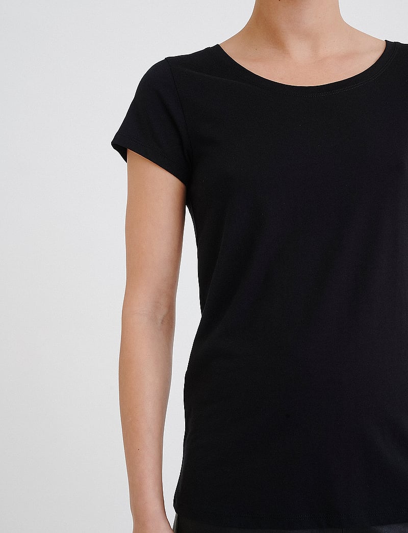 InWear - Rena T-shirt - t-shirts - black - 5