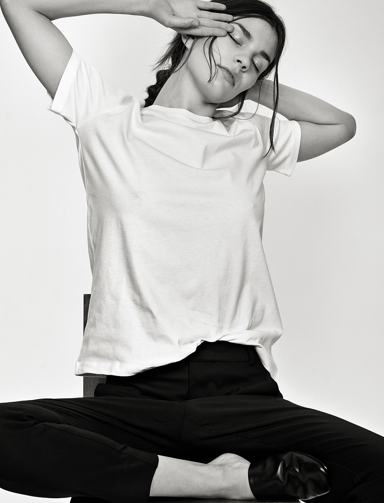 InWear Rena T-Shirt, Kvinder, Kortærmet T-shirt, Hvid, Str: XXL