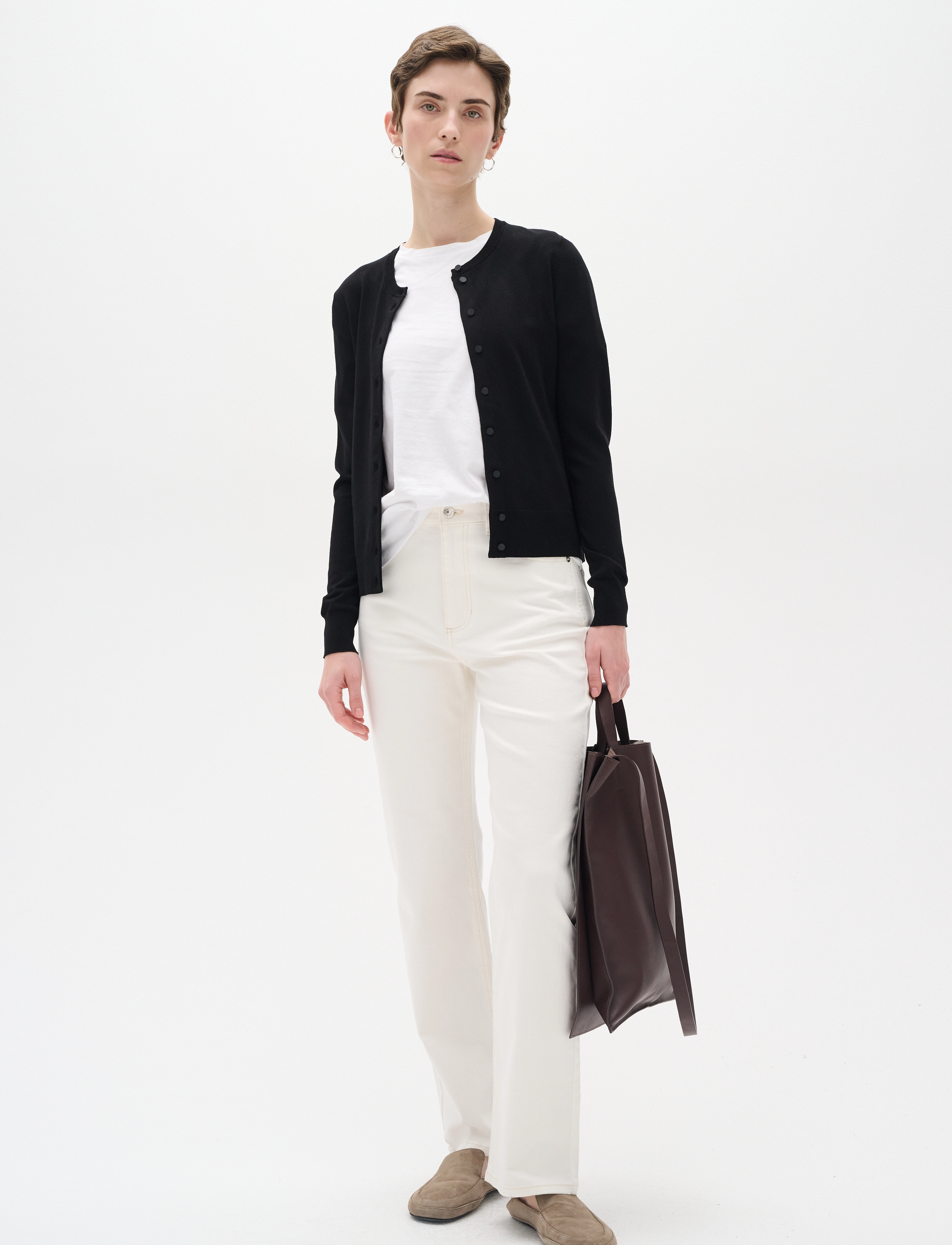 InWear - Rita Cardigan - cardigans - black - 2