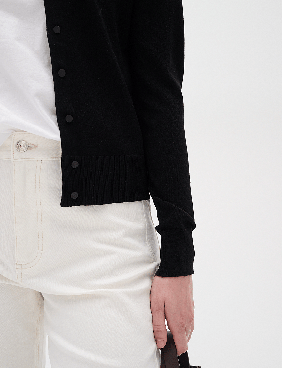 InWear - Rita Cardigan - strickjacken - black - 5