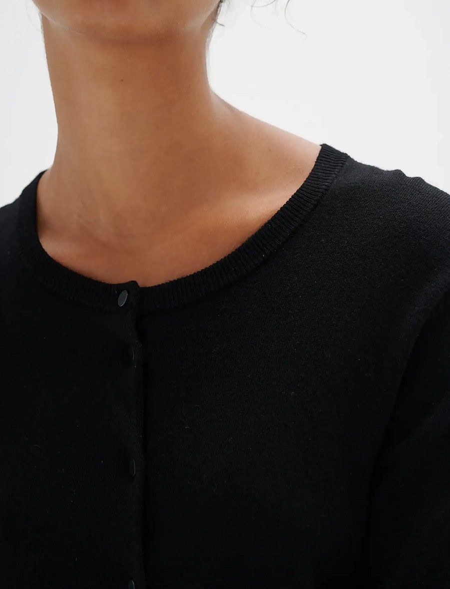 InWear - Rita Cardigan - cardigans - black - 5