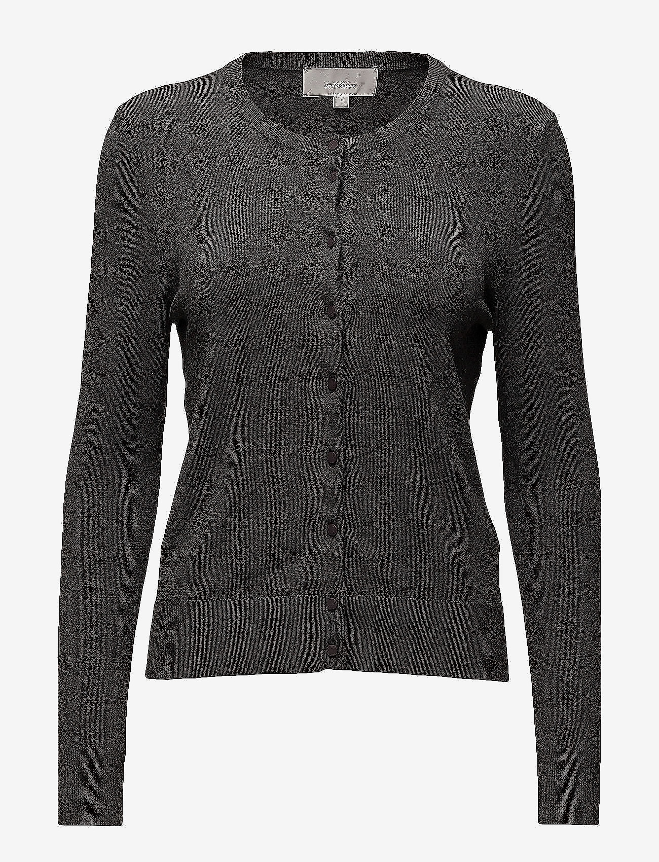InWear Rita Cardigan - Strik - DARK GREY MELANGE / grey