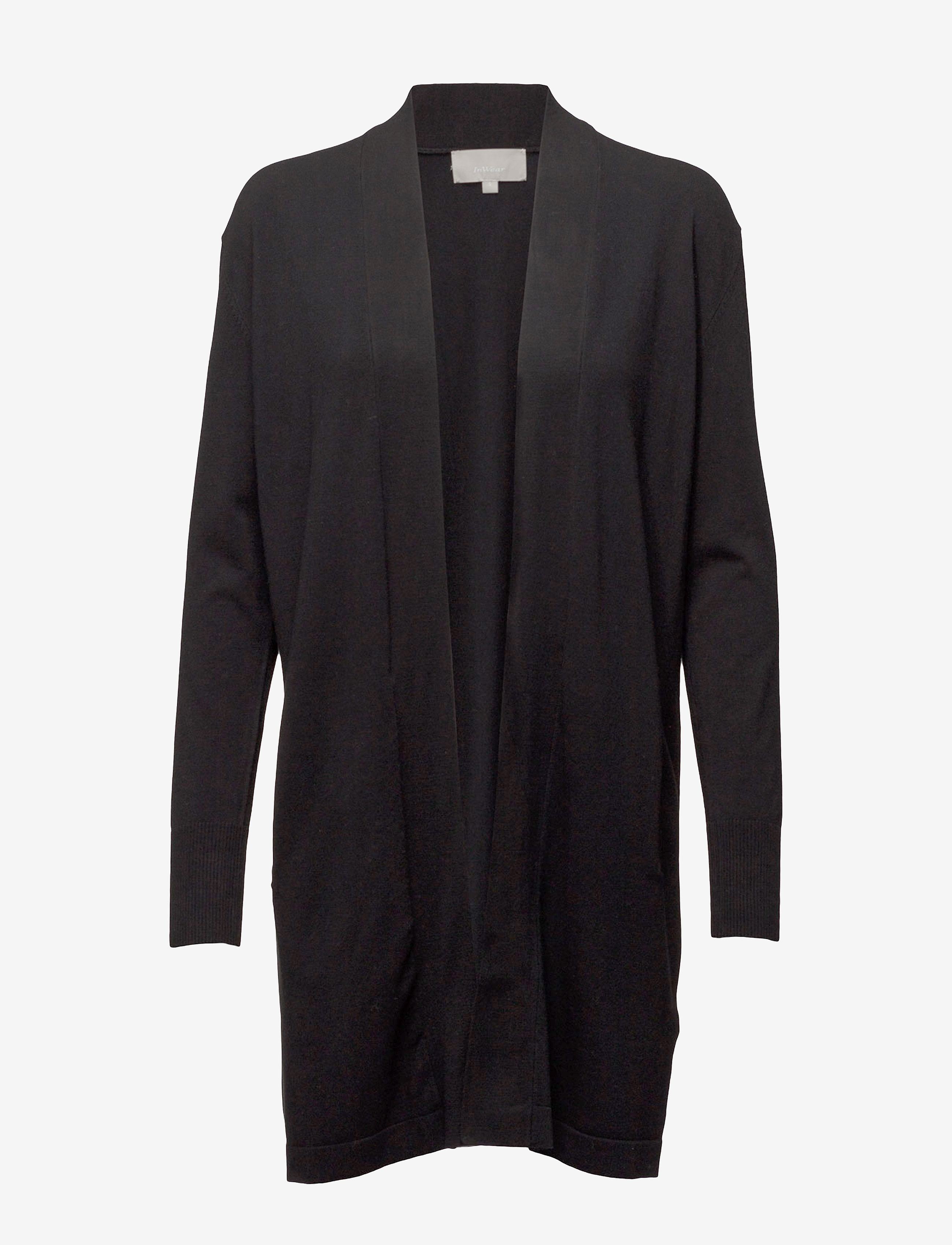 InWear Renee Cardigan - Transitional Layering - BLACK / black