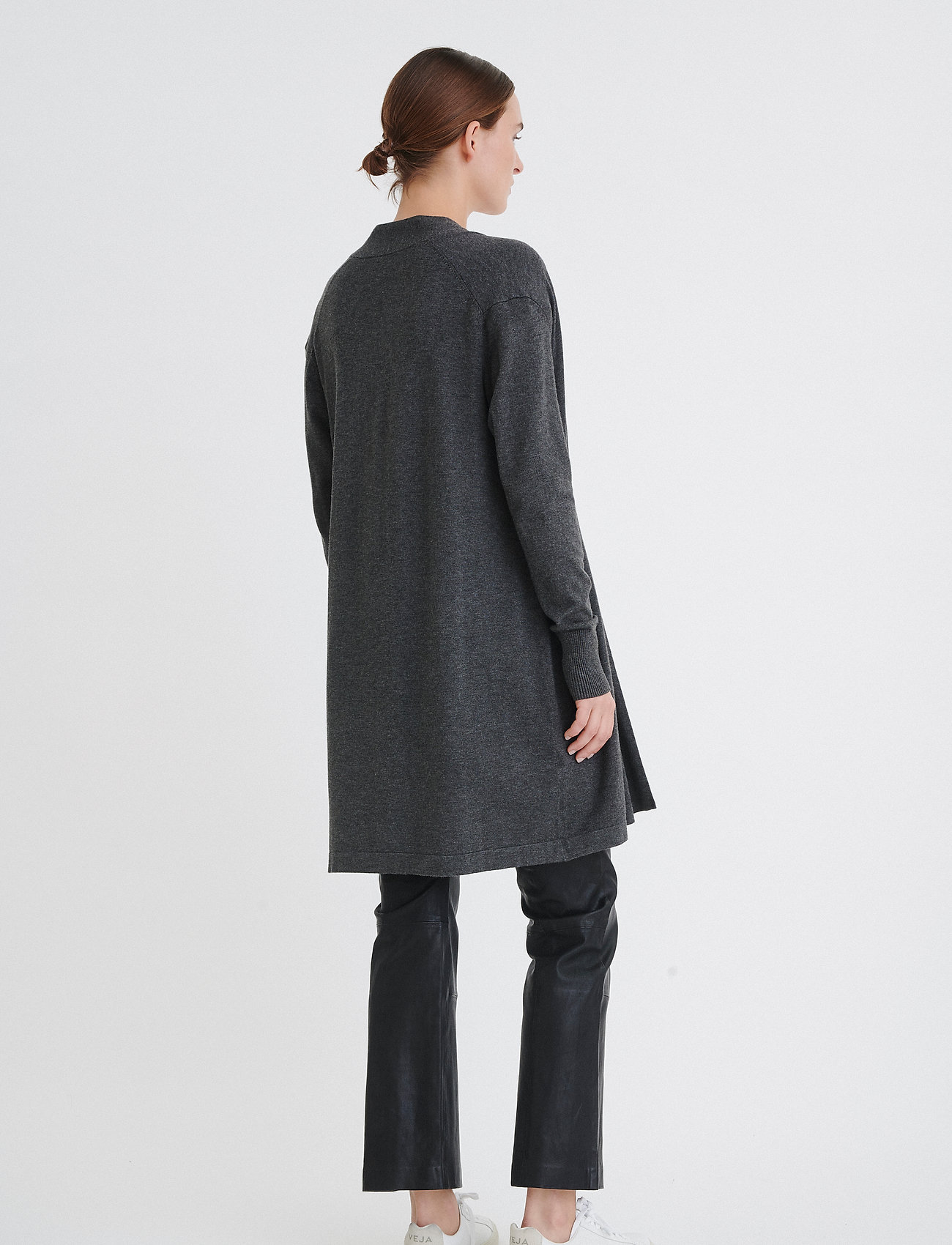 InWear - Renee Cardigan - dark grey melange - 4